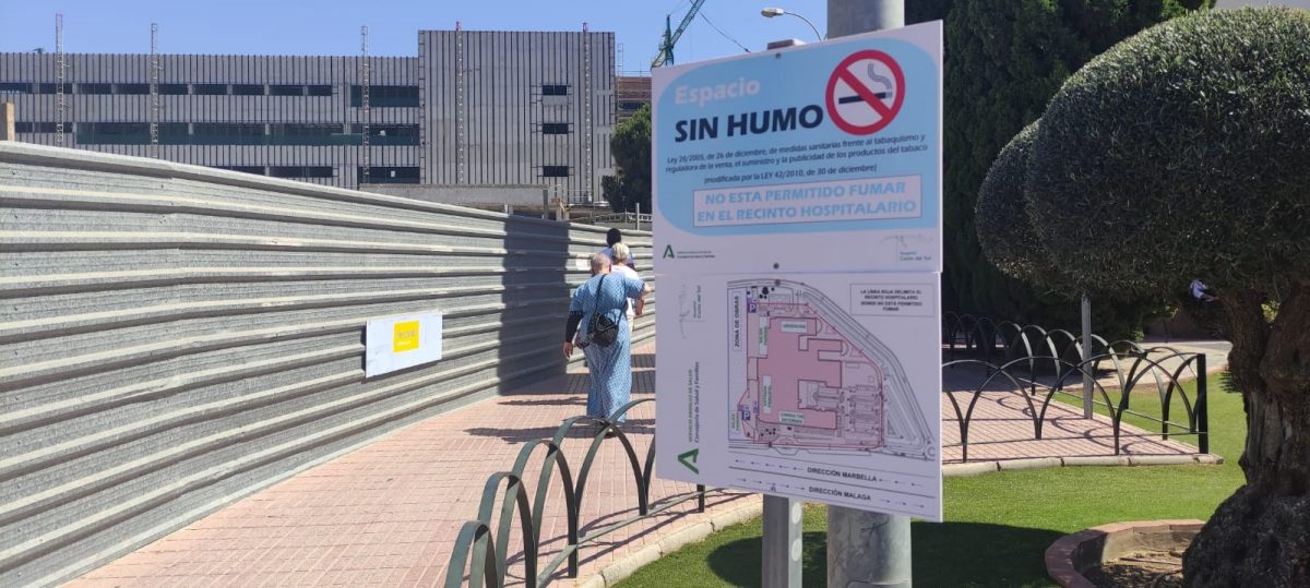 El Hospital Costa del Sol refuerza su campaña frente al tabaquismo - FOTO NOTA TABACO HCS El Hospital Costa del Sol refuerza su campaña frente al tabaquismo - FOTO NOTA TABACO HCS