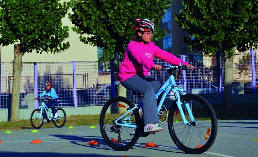Gymkana ciclista. Archivo