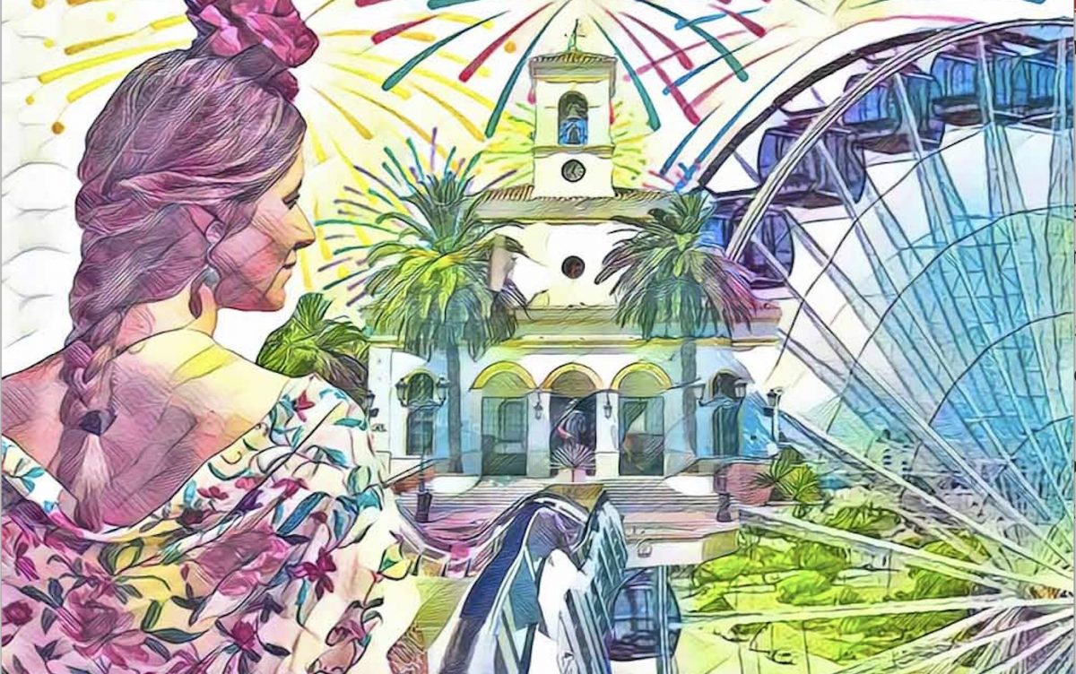 Llega la Feria de San Pedro del 17 al 23 de octubre al nuevo recinto ubicado en la Finca de La Caridad - Captura de Pantalla 2022 09 27 a las 14.23.21 Cartel anunciador de la Feria de San Pedro Alcántara 2022 de Antonio José Verano.