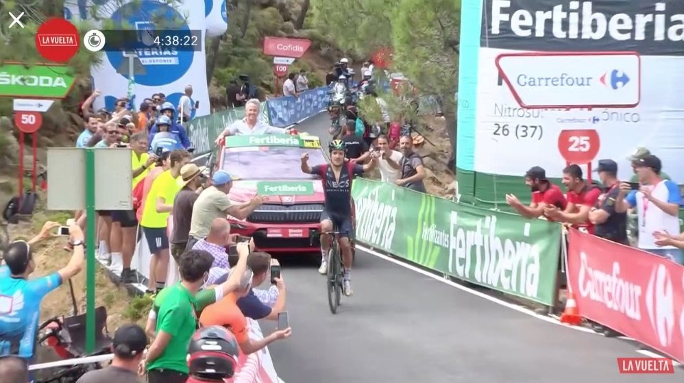 Richard Carapaz se impone en Peñas Blancas - Victoria Carapaz Richard Carapaz se impone en Peñas Blancas - Victoria Carapaz