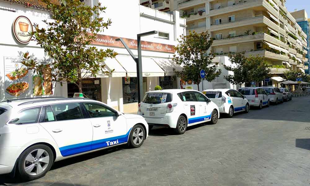 Se pedirá a Marbella que se posicione al lado de los taxis en su lucha con los vehículos VTC - taxi marbella 4 Taxis en Marbella.