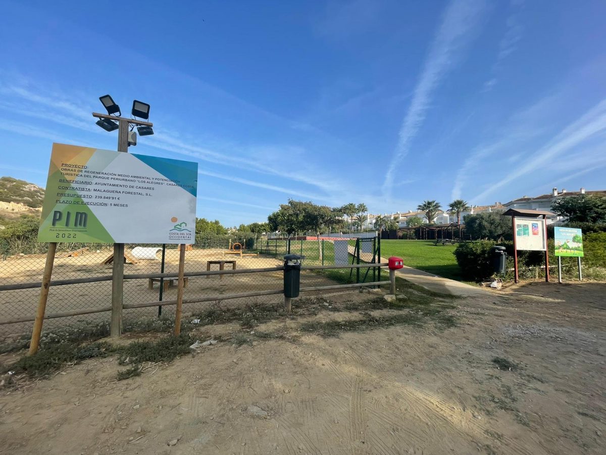 La zona de Los Alegres de Casares contará con un circuito Pump Track para ciclistas y skaters - 311565816 3406807569601493 650770337774015767 n Parque de Los Alegres, en Casares Costa.