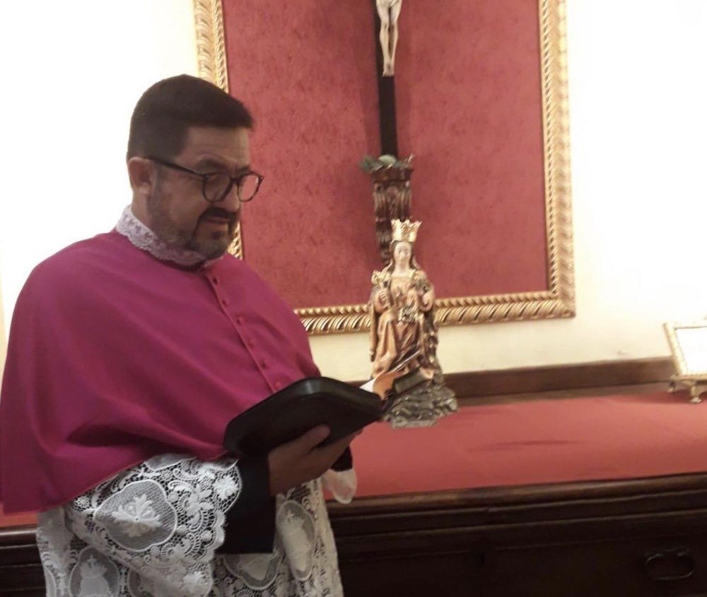 El reverendo José López Solórzano, nuevo administrador de la Catedral de Málaga - CURA PEPE