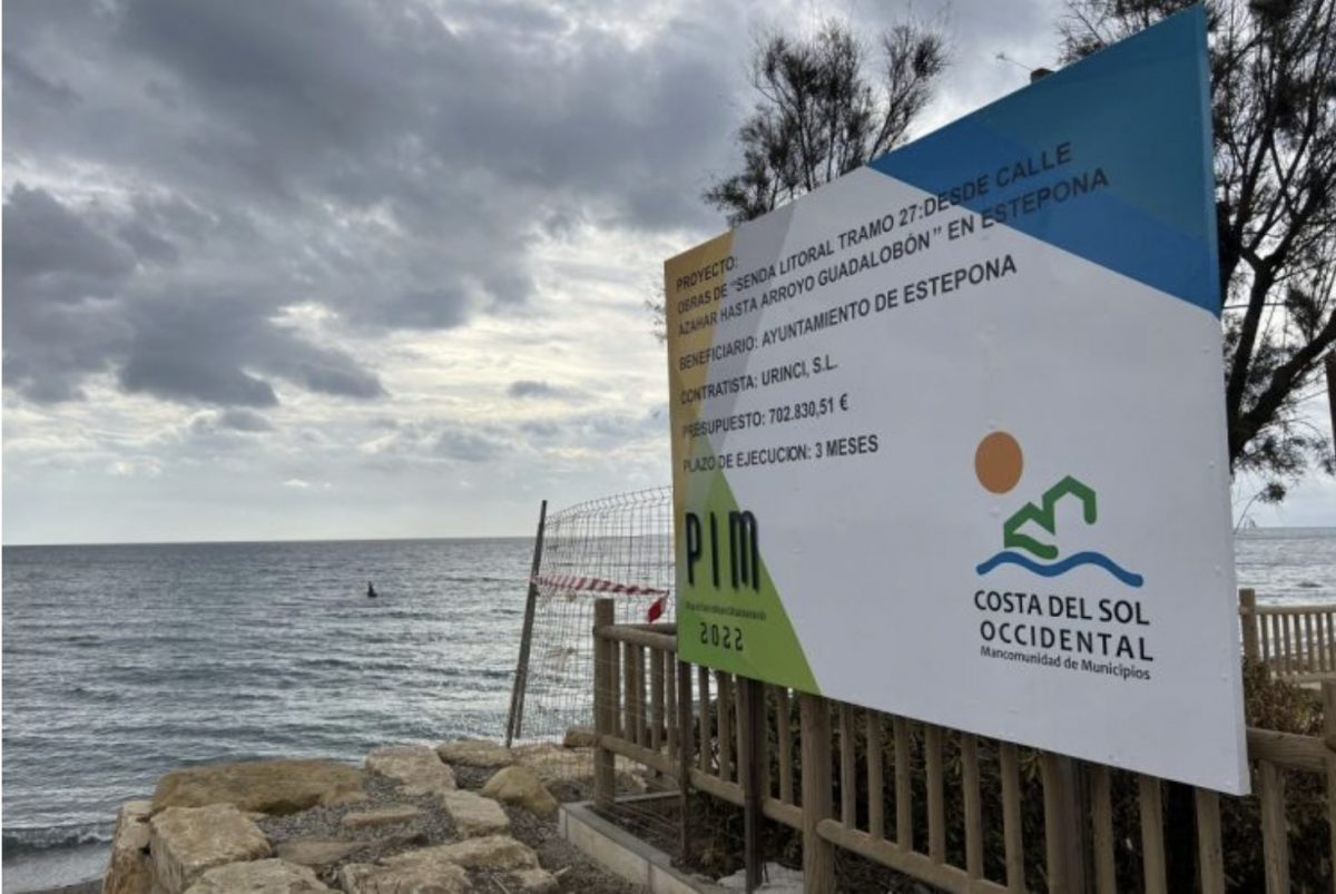 Más de 20 kilómetros de costa en Estepona conectados por el corredor litoral con el nuevo tramo en Guadalobón - Captura de Pantalla 2022 11 15 a las 14.16.26 Nuevo proyecto del corredor litoral en Guadalobón. / D.MACÍAS