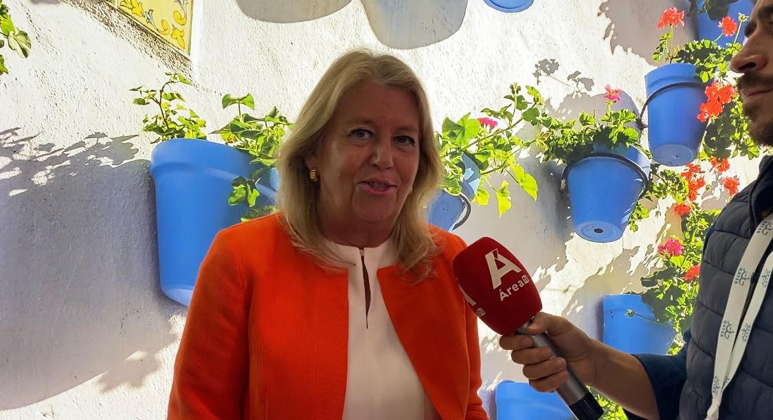 Marbella invita a los nómadas digitales a teletrabajar desde la ciudad y a disfrutar de toda su oferta turística - alcaldesa Alcaldesa de Marbella, Ángeles Muñoz, en entrevista para Área Costa del Sol en el WTM de Londres. / Área