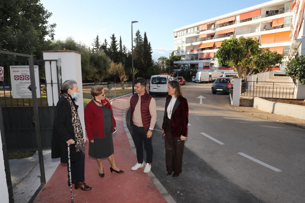 Mejoran la accesibilidad en la urbanización El Palomar de Marbella con nuevo acerados y alumbrado - 0H3A5402 Mejoran la accesibilidad en la urbanización El Palomar de Marbella con nuevo acerados y alumbrado - 0H3A5402