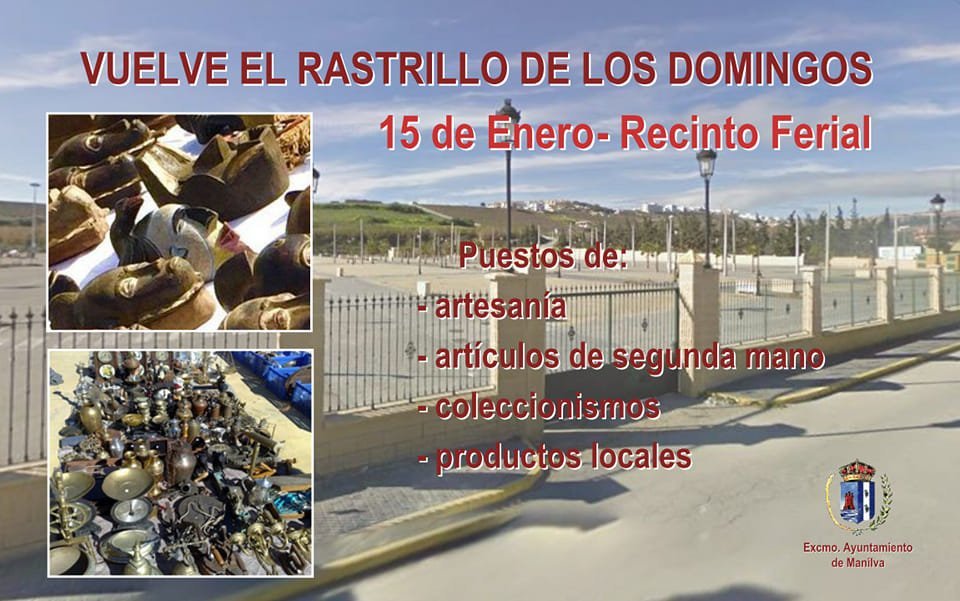 El rastrillo de los domingos en Manilva volverá el 15 de enero de 2023 - Rastrillo El rastrillo de los domingos en Manilva volverá el 15 de enero de 2023 - Rastrillo
