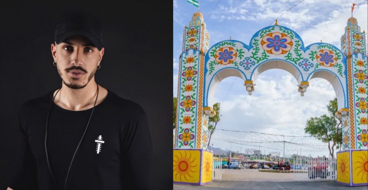 Fiestón para el tardeo del 31 en el Recinto Ferial de San Pedro: barra libre y sesión del DJ 'Wade' - WhatsApp Image 2022 12 28 at 12.55.15 A la izquierda, una imagen del DJ de Wade; mientras que a la derecha, una imagen del Recinto Ferial de San Pedro.