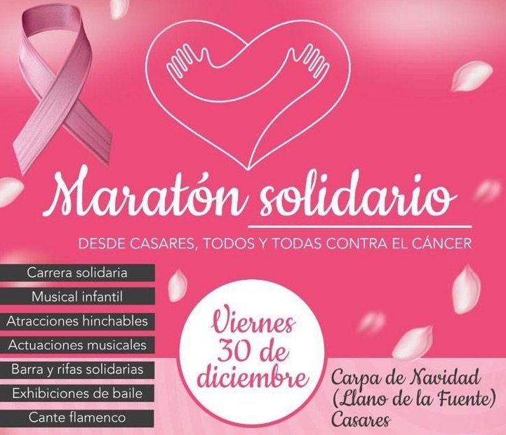 Maratón solidario en Casares para ayudar a una vecina a pagar el tratamiento que necesita - maraton solidario Maratón solidario en Casares para ayudar a una vecina a pagar el tratamiento que necesita - maraton solidario