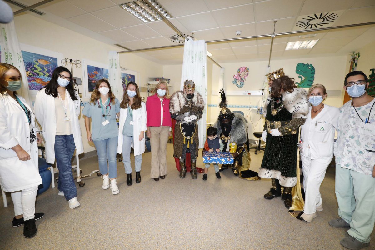 Los niños y niñas ingresados en el Hospital Costa del Sol conocen en persona a los Reyes Magos - TGM1219 Los niños y niñas ingresados en el Hospital Costa del Sol conocen en persona a los Reyes Magos - TGM1219