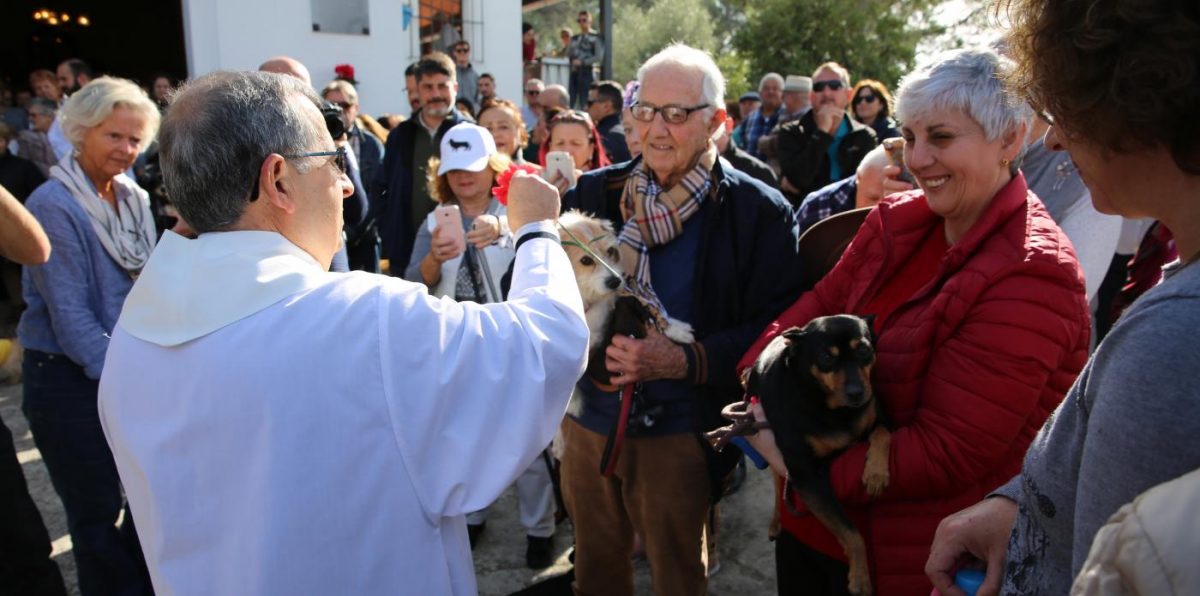 San Antón volverá a bendecir a los animales de Mijas - articulos 25576 Último año en el que bendijeron a los animales en Mijas. / Archivo
