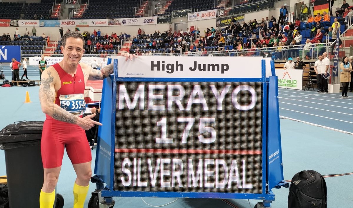 Luis Merayo, subcampeón del mundo en salto de altura - Merayo Luis Merayo, subcampeón del mundo en salto de altura - Merayo