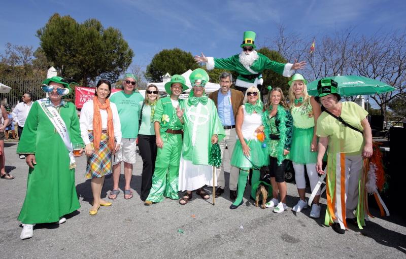Benalmádena suspende la celebración de San Patricio este lunes ante la alerta por lluvias intensas - saint patricks San Patricio en Benalmádena. Archivo