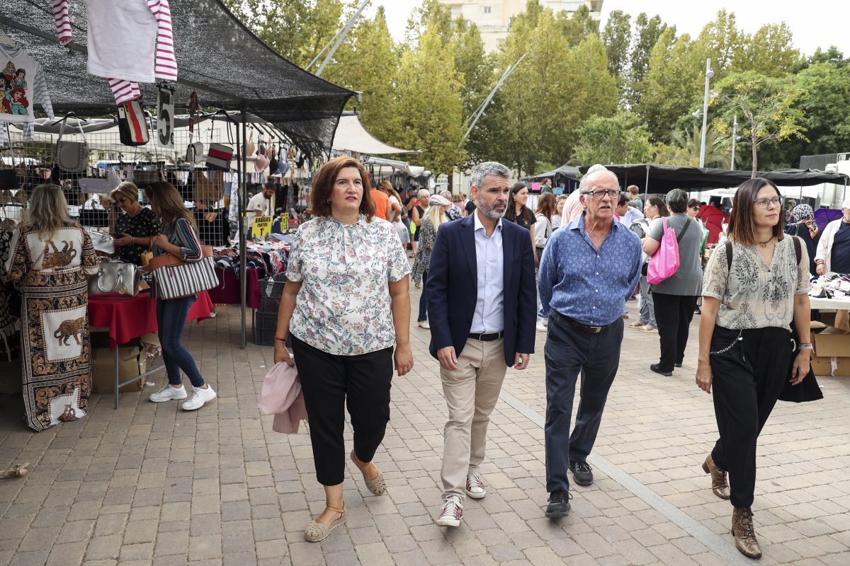 El PSOE de Marbella propondrá la creación de una red de escuelas infantiles ante la escasez de plazas - Foto 1 13 PSOE por el mercadillo.