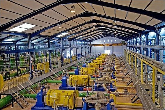 El Gobierno aprueba una segunda desaladora para la Costa del Sol - 1.1.f.1 marbella Interior de la planta desaladora de Marbella.