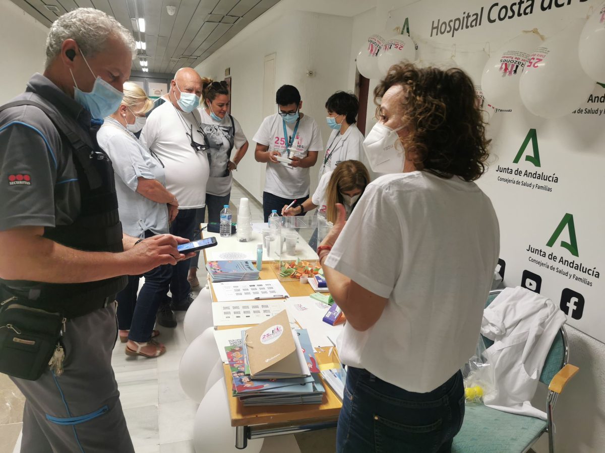 Campaña contra el hábito de fumar en el Hospital Costa del Sol, con motivo del Día Mundial Sin Tabaco - FOTO NOTA DE PRENSA DIA MUNDIAL SIN TABACO 1 Campaña contra el hábito de fumar en el Hospital Costa del Sol, con motivo del Día Mundial Sin Tabaco - FOTO NOTA DE PRENSA DIA MUNDIAL SIN TABACO 1