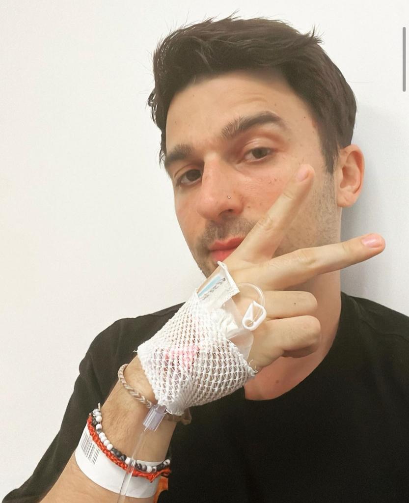 Uno de los DJ más populares en la Costa del Sol, Michael Bibi, diagnosticado de cáncer en el cerebro - WhatsApp Image 2023 06 06 at 11.56.08 Michael Bibi, en el hospital tras el diagnóstico.