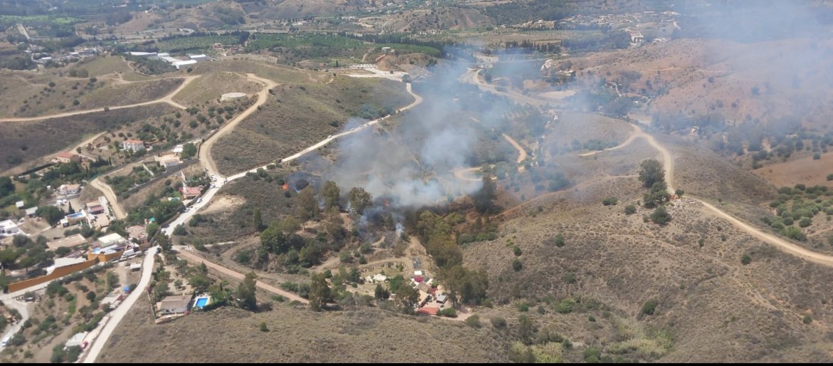 Declarado un incendio en Mijas - IMG 7736 Declarado un incendio en Mijas - IMG 7736