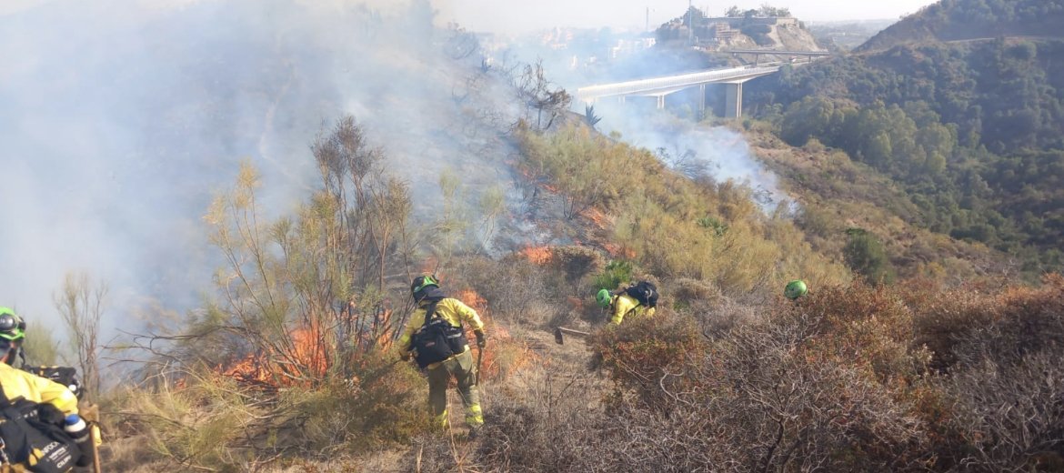 Declarado un incendio en Marbella - IMG 8052 Declarado un incendio en Marbella - IMG 8052