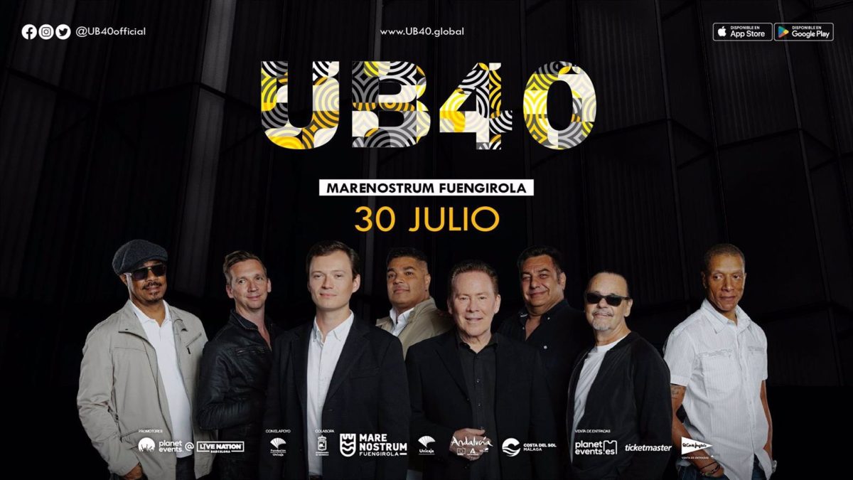 UB40 llega este domingo a Marenostrum Fuengirola - UB40 UB40 llega este domingo a Marenostrum Fuengirola - UB40