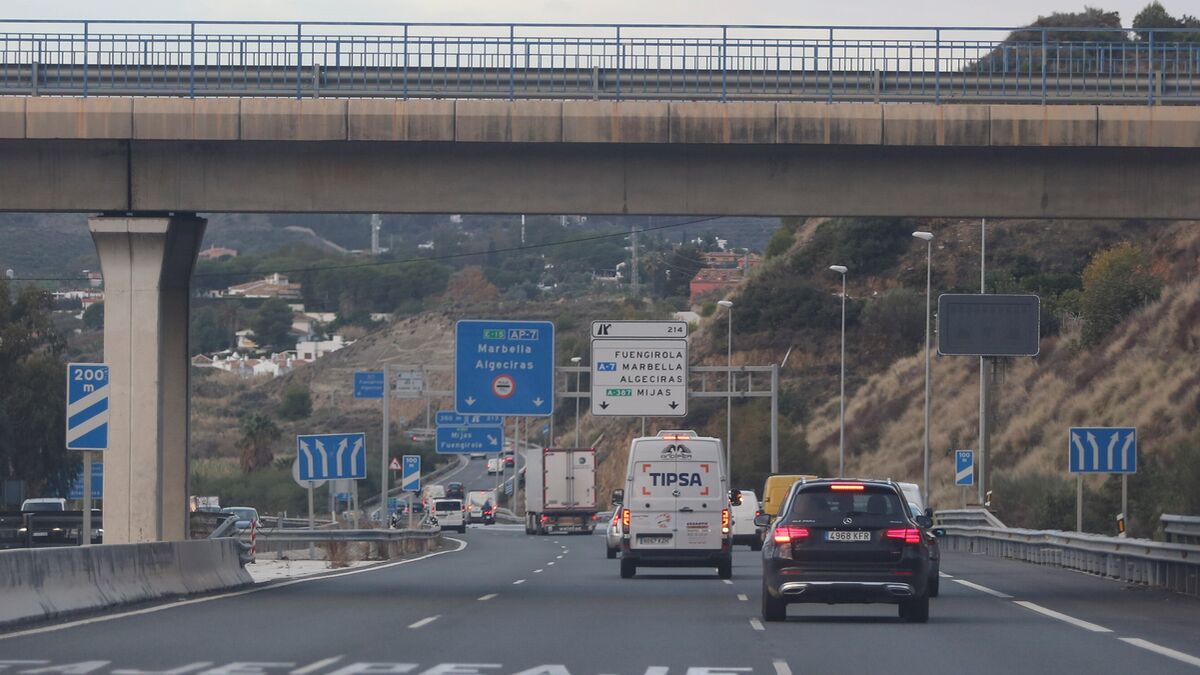 Estas son las afectaciones al tráfico de la A-7 por las obras en Fuengirola, Mijas y Marbella - autovia A 7 Fuengirola Mijas Autovía A-7, Fuengirola- Mijas- Marbella.