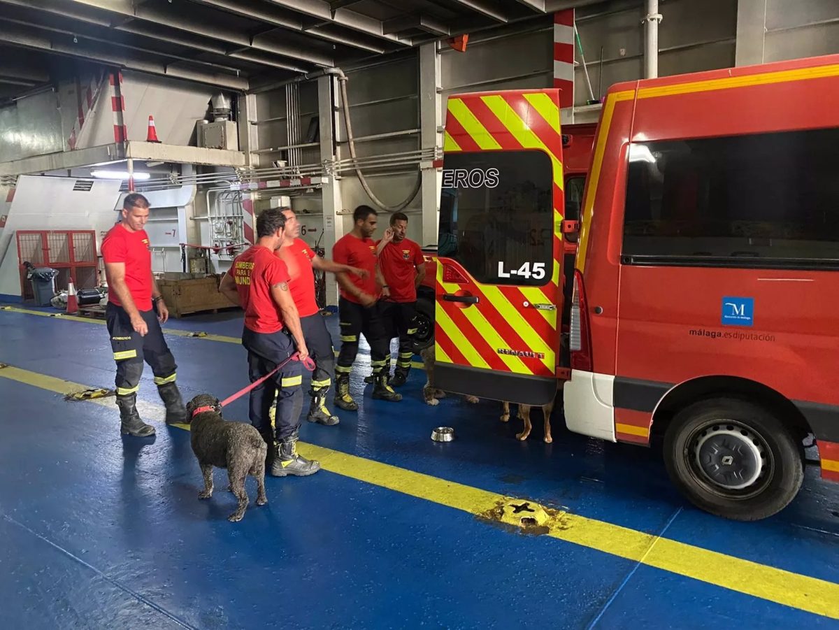El primer contingente de bomberos de la Diputación, camino de Marruecos para ayudar en tareas de rescate - Bomberos Malaga El primer contingente de bomberos de la Diputación, camino de Marruecos para ayudar en tareas de rescate - Bomberos Malaga