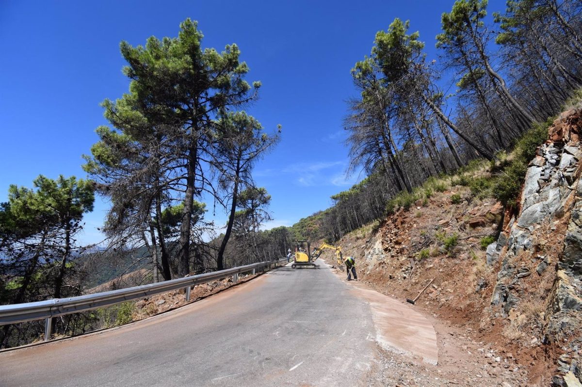 Jubrique recupera sus captaciones de agua en Sierra Bermeja afectadas por el incendio en 2021 - Jubrique Jubrique recupera sus captaciones de agua en Sierra Bermeja afectadas por el incendio en 2021 - Jubrique