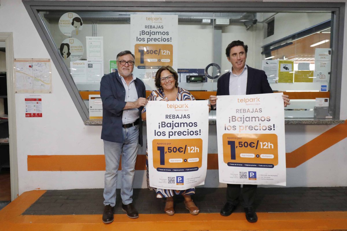 Telpark y Marbella alcanzan un acuerdo para fomentar el comercio local con una rebaja del parking - TGM6734 Telpark y Marbella alcanzan un acuerdo para fomentar el comercio local con una rebaja del parking - TGM6734