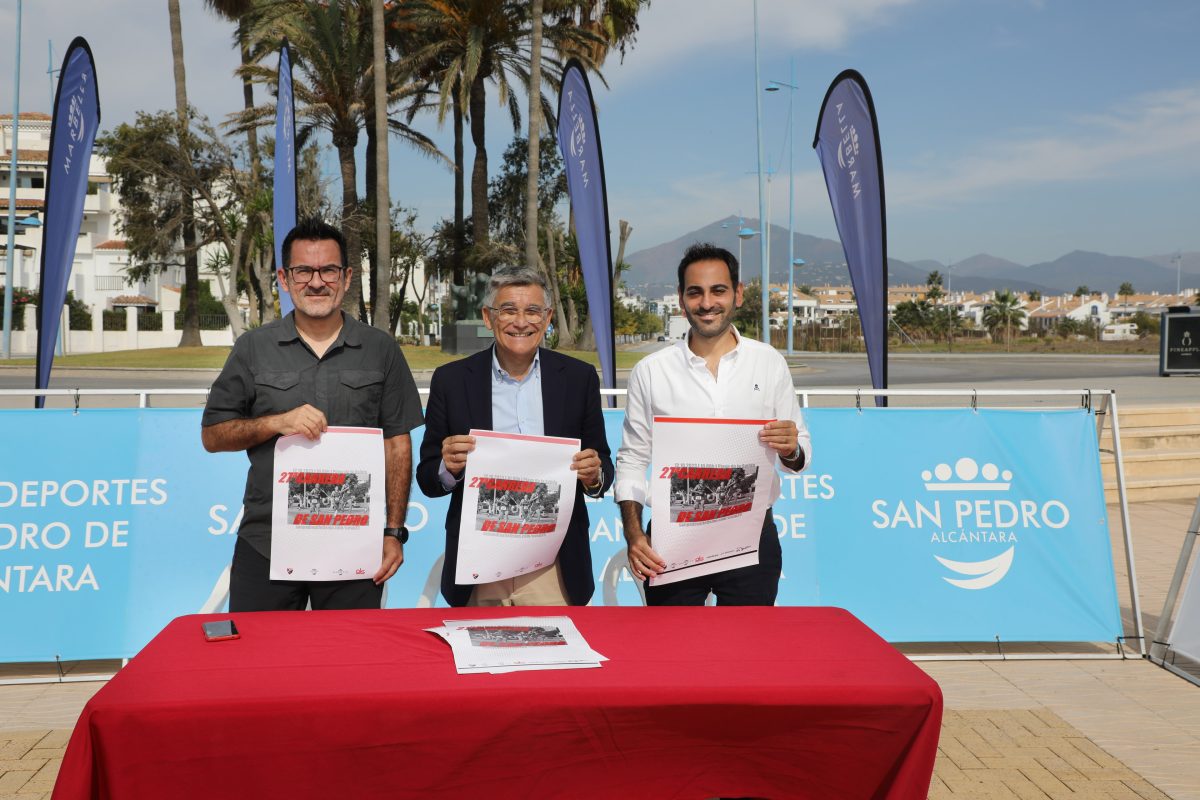 La fiesta del atletismo se celebra en San Pedro con la 27 edición de la Carrera Urbana - 0H3A9893 Presentación de la Carrera Urbana.