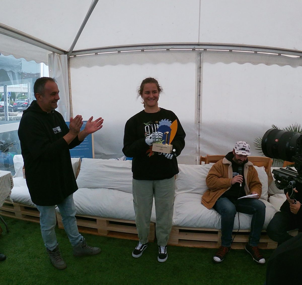 Sarah Almagro se vuelve a proclamar campeona absoluta con la mejor ola y puntuación - Entrega Sarah Almagro se vuelve a proclamar campeona absoluta con la mejor ola y puntuación - Entrega