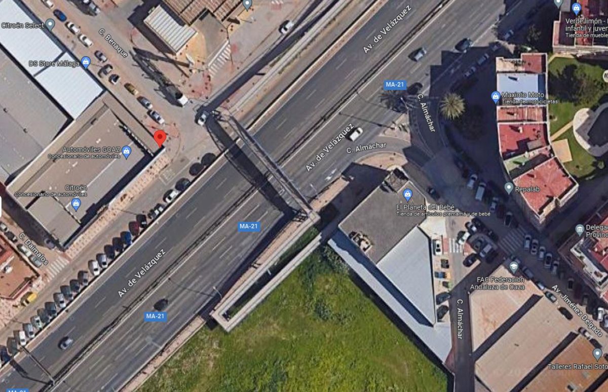 Detenido por realizar tocamientos en zonas íntimas a dos mujeres en Málaga - PUENTE ELEVADO GOOGLE MAP 1 Detenido por realizar tocamientos en zonas íntimas a dos mujeres en Málaga - PUENTE ELEVADO GOOGLE MAP 1