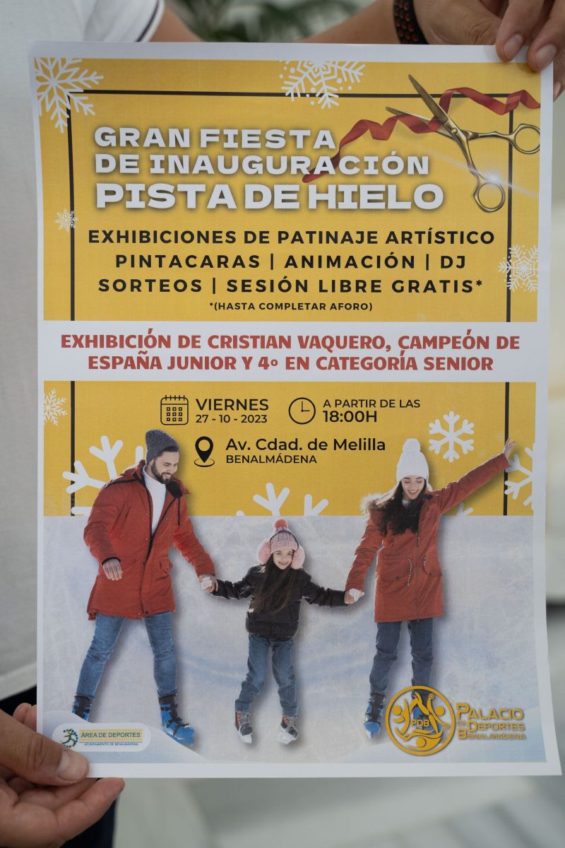 Benalmádena inaugurará su pista de hielo con una fiesta para vecinos y visitantes - WhatsApp Image 2023 10 10 at 18.25.27 Benalmádena inaugurará su pista de hielo con una fiesta para vecinos y visitantes - WhatsApp Image 2023 10 10 at 18.25.27