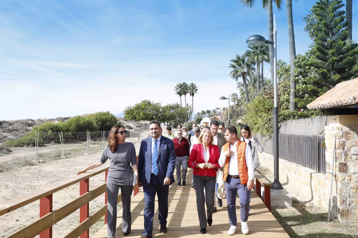 Ayuntamiento de Marbella y Acosol culminan un nuevo tramo de la senda litoral que une Río Real con Los Monteros - Acosol Marbella Ayuntamiento de Marbella y Acosol culminan un nuevo tramo de la senda litoral que une Río Real con Los Monteros - Acosol Marbella