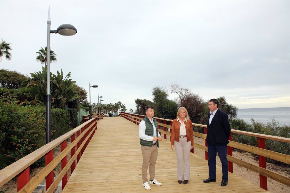El Ayuntamiento de Marbella suma otro tramo de paseo marítimo de casi 200 metros en Las Chapas - Marbella Chapas El Ayuntamiento de Marbella suma otro tramo de paseo marítimo de casi 200 metros en Las Chapas - Marbella Chapas