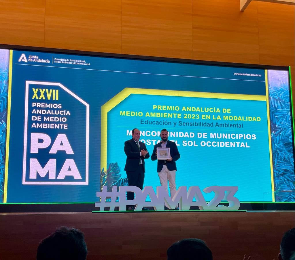 La Mancomunidad de la Costa del Sol recibe el Premio Andalucía de Medio Ambiente - NP Premio Medio Ambiente La Mancomunidad de la Costa del Sol recibe el Premio Andalucía de Medio Ambiente - NP Premio Medio Ambiente