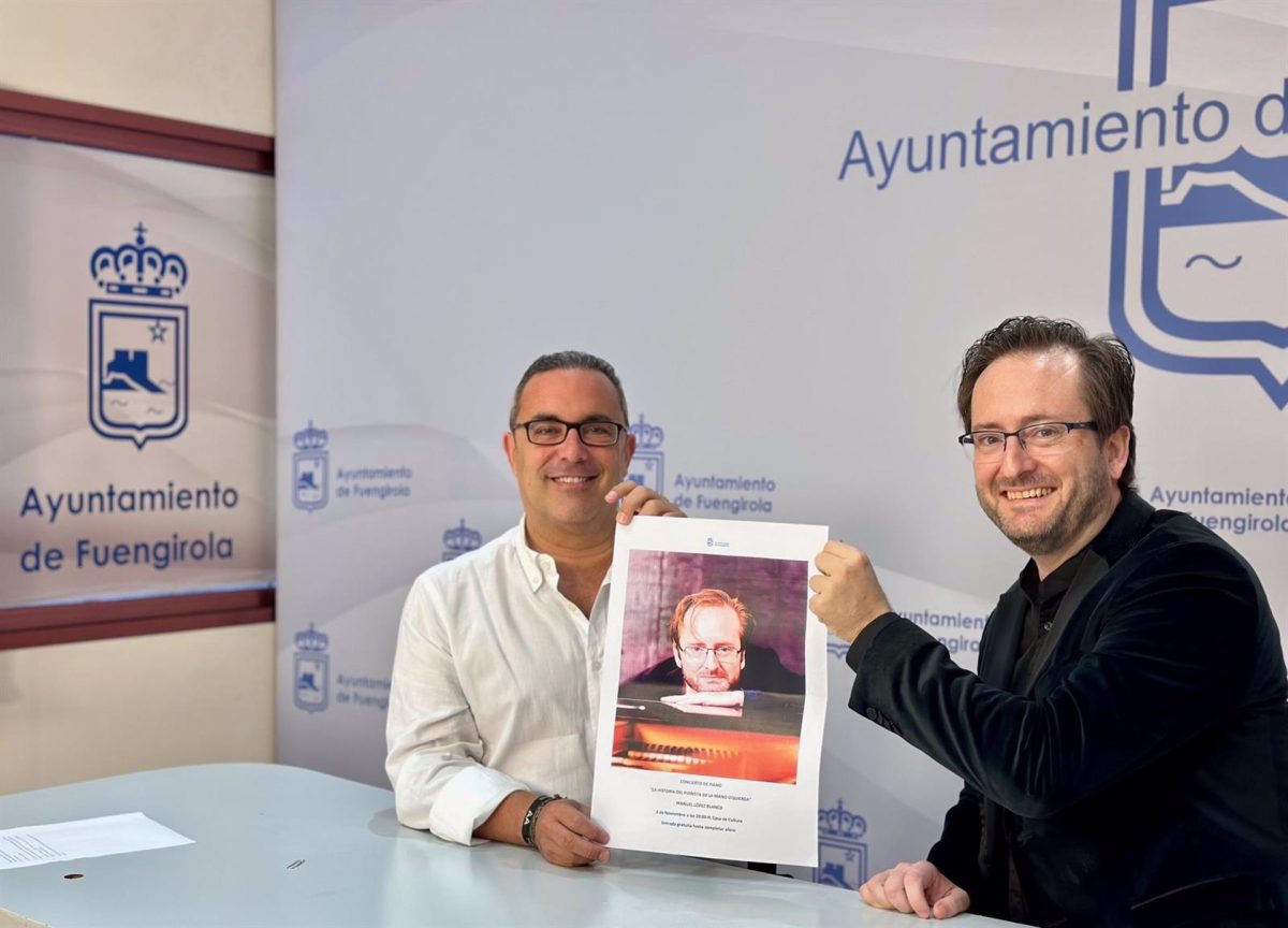 Casa de la Cultura de Fuengirola acoge el viernes el concierto 'La historia del pianista de la mano izquierda' - Pianista Casa de la Cultura de Fuengirola acoge el viernes el concierto 'La historia del pianista de la mano izquierda' - Pianista