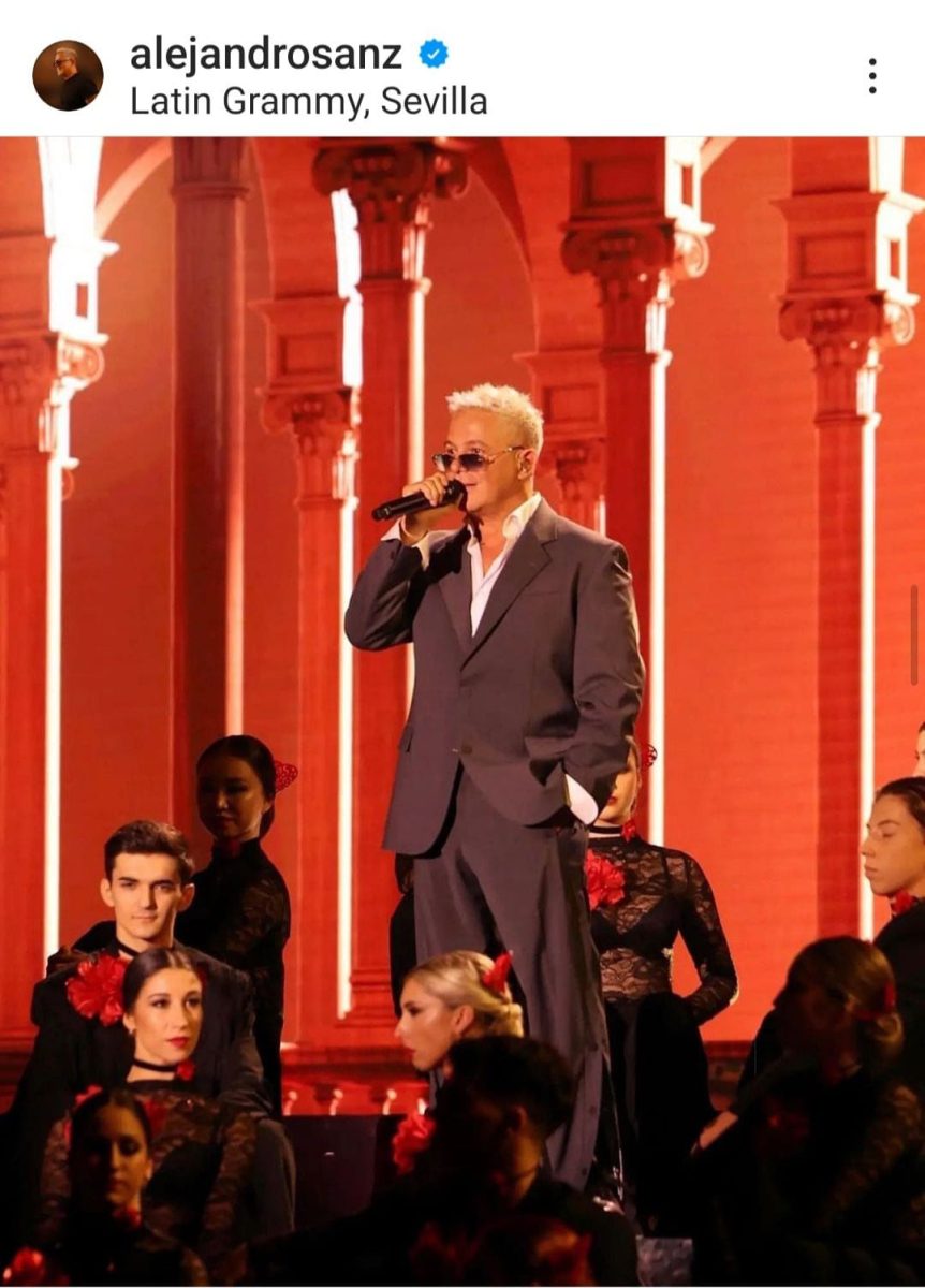 Álvaro Alconchel, el esteponero que ha bailado junto a Alejandro Sanz en los Latin Grammy - alvarogrammyalejandrosanz Álvaro Alconchel, el esteponero que ha bailado junto a Alejandro Sanz en los Latin Grammy - alvarogrammyalejandrosanz