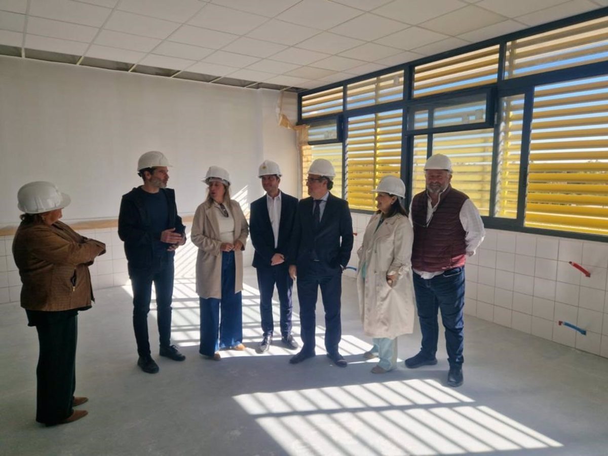 El IES Cilniana en Marbella estará listo para recibir a los alumnos en el segundo trimestre - obrasCole Visita a las obras del nuevo Instituto de Marbella.