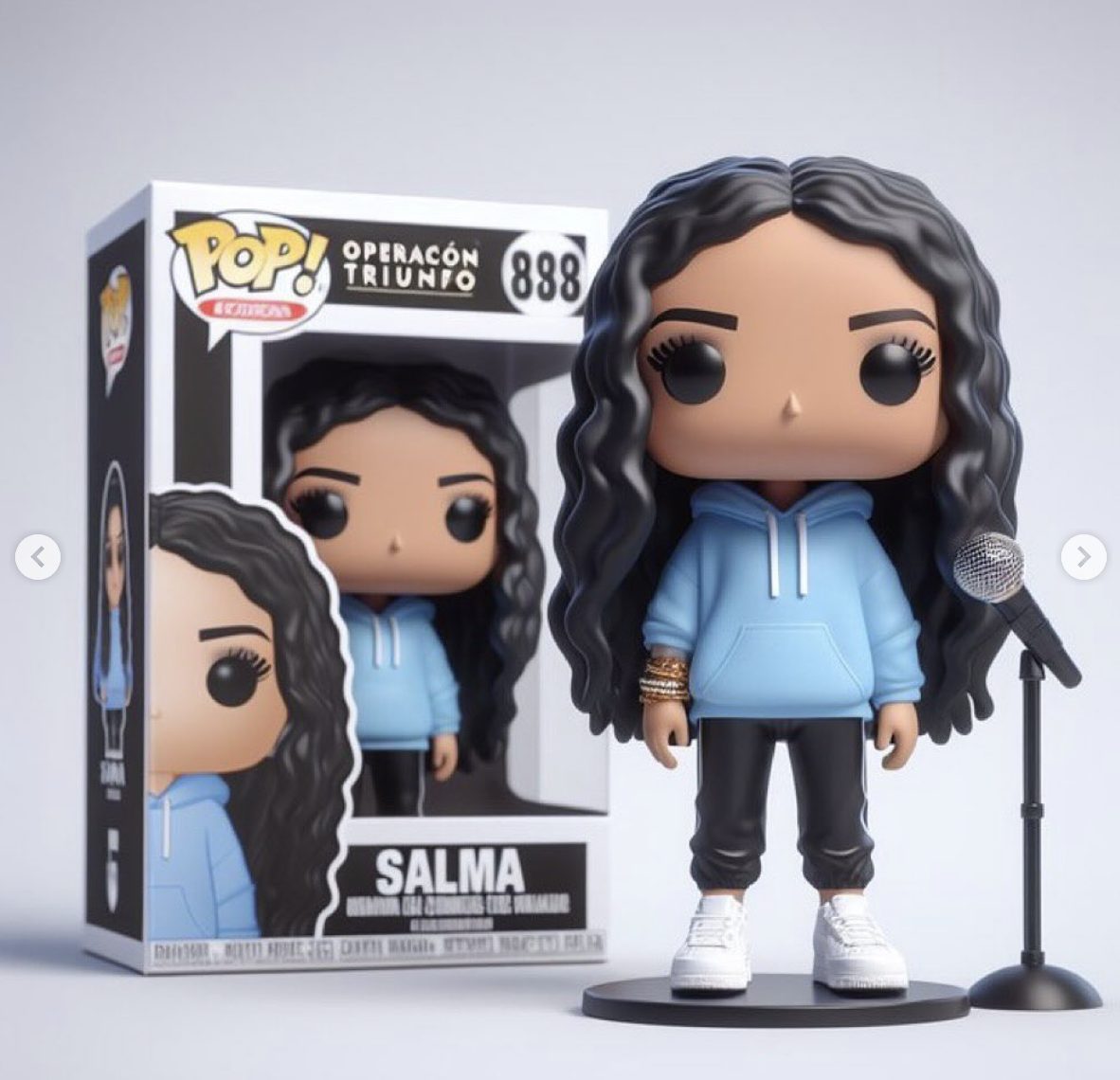 Así sería el funko pop de Salma, la mijeña que concursa en OT 2023 - Captura de pantalla 2023 12 21 a las 11.12.02 Así sería el funko pop de Salma, la mijeña que concursa en OT 2023 - Captura de pantalla 2023 12 21 a las 11.12.02