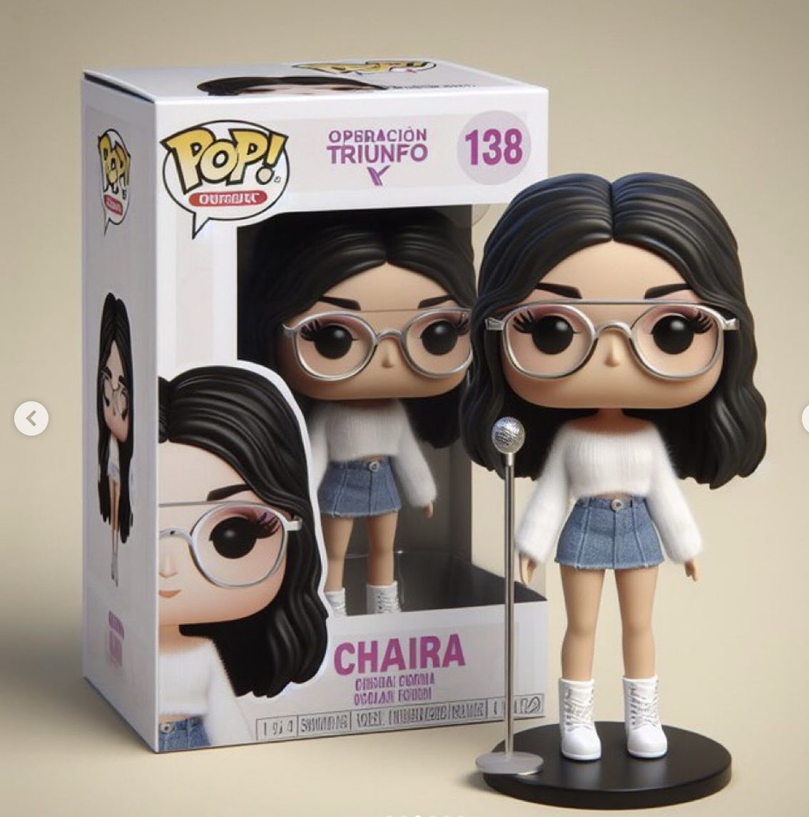 Así sería el funko pop de Salma, la mijeña que concursa en OT 2023 - Captura de pantalla 2023 12 21 a las 11.21.02 Así sería el funko pop de Salma, la mijeña que concursa en OT 2023 - Captura de pantalla 2023 12 21 a las 11.21.02
