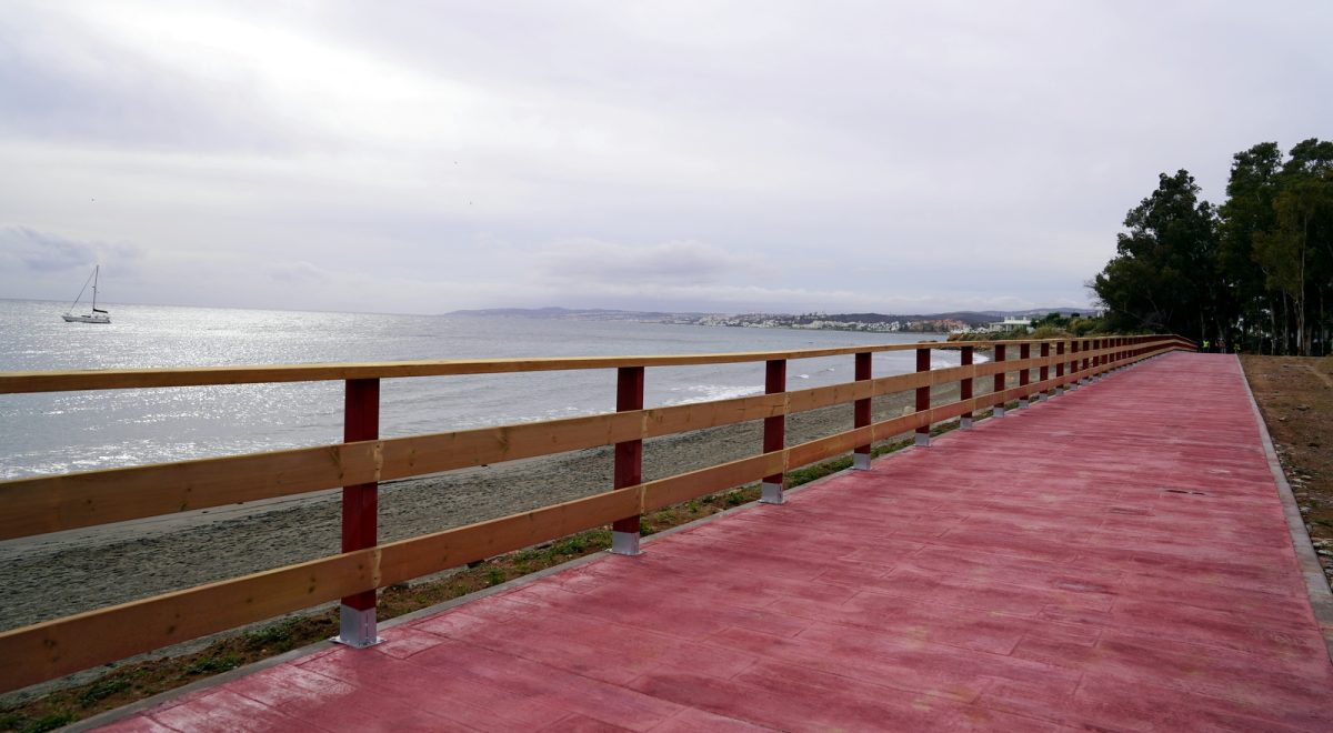 Estepona finaliza las obras del tramo de corredor litoral en la playa del Cristo - DSC07267 Estepona finaliza las obras del tramo de corredor litoral en la playa del Cristo - DSC07267