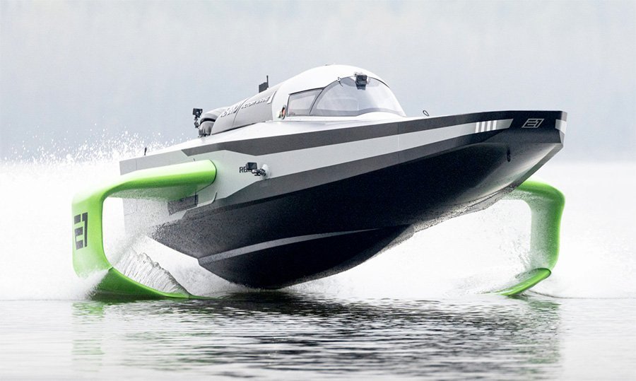 Marbella se prepara para recibir la competición E1, la Fórmula 1 eléctrica del Mar - E1 Series RaceBird Electric Raceboat Hydrofoil Cooling Tech Marbella se prepara para recibir la competición E1, la Fórmula 1 eléctrica del Mar - E1 Series RaceBird Electric Raceboat Hydrofoil Cooling Tech