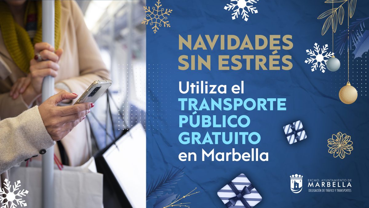 "Navidades sin Estrés", la campaña de Marbella para fomentar el uso del Transporte Público Gratuito - TV compras "Navidades sin Estrés", la campaña de Marbella para fomentar el uso del Transporte Público Gratuito - TV compras