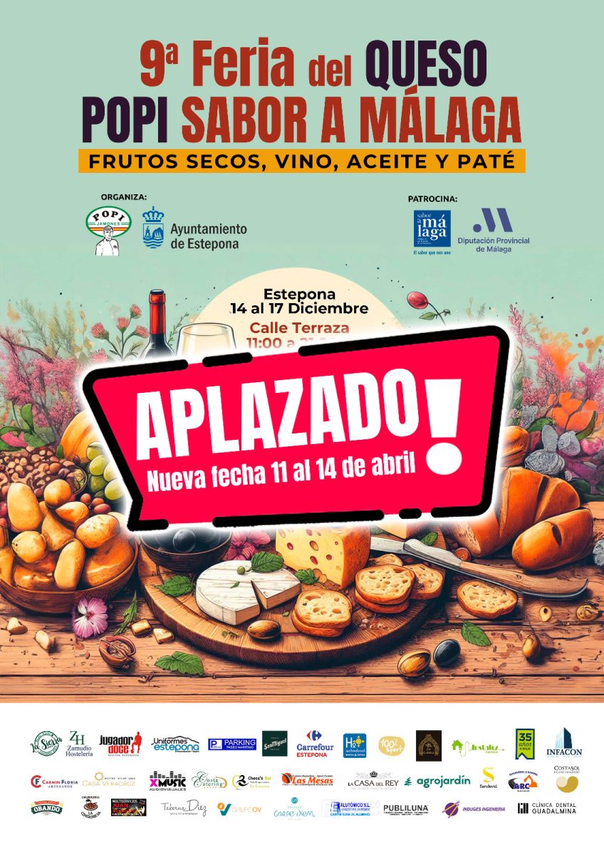 Aplazada la IX Feria del Queso en Estepona, se celebrará del 11 al 14 de abril de 2024 - WhatsApp Image 2023 12 13 at 16.21.16 Aplazada la IX Feria del Queso en Estepona, se celebrará del 11 al 14 de abril de 2024 - WhatsApp Image 2023 12 13 at 16.21.16