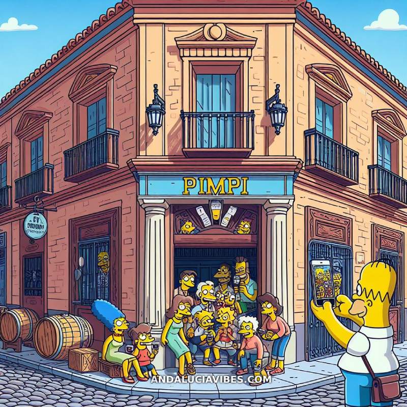 ¿Cómo sería un capítulo de Los Simpsons en la Costa del Sol? - simpsons pimpi bar malaga andaluciavibes com 1 ¿Cómo sería un capítulo de Los Simpsons en la Costa del Sol? - simpsons pimpi bar malaga andaluciavibes com 1