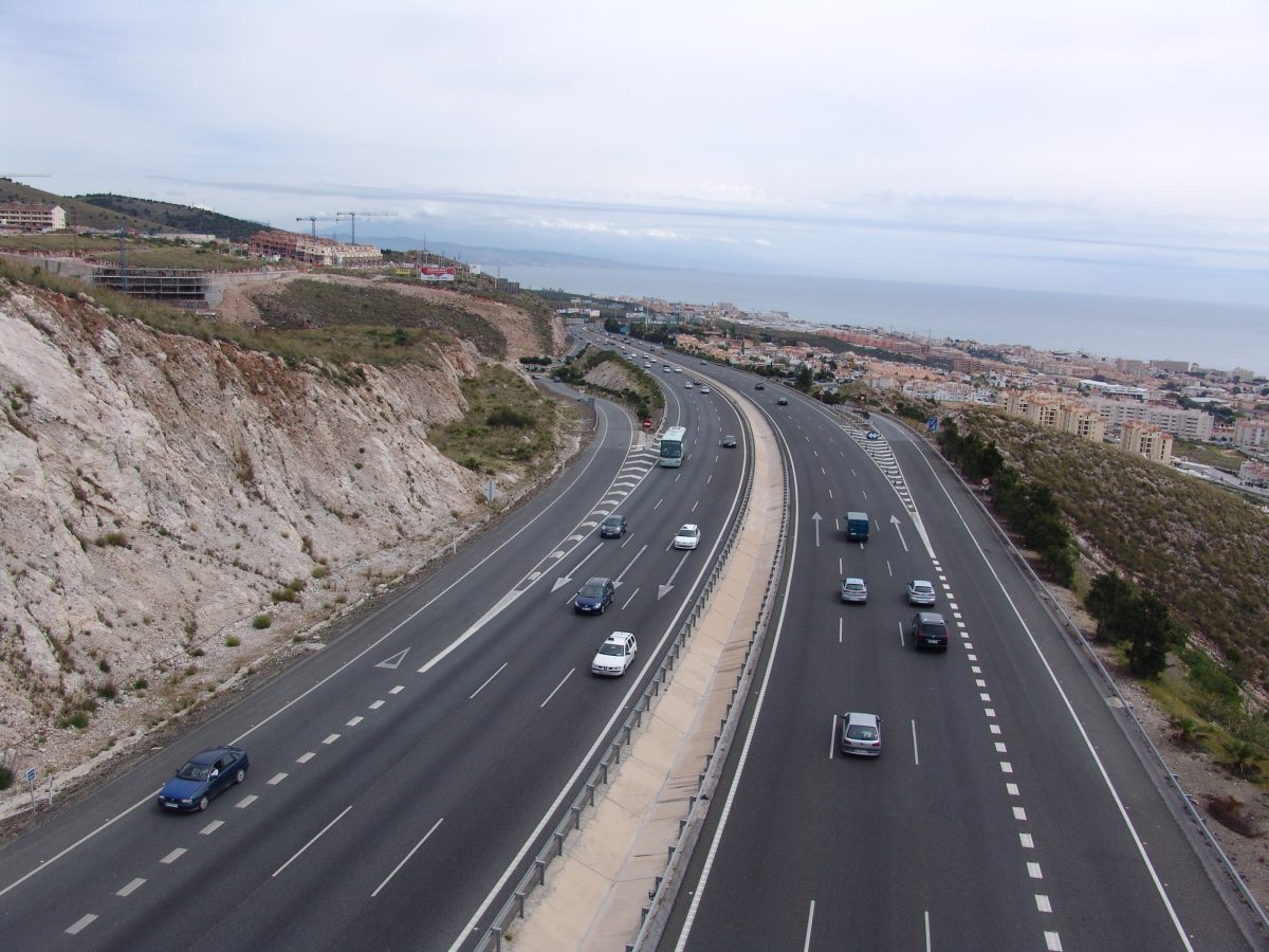 Accidente en la A-7 a la altura de Benalmádena sin que se produjeran heridos - A 7 Benalmadena Accidente en la A-7 a la altura de Benalmádena sin que se produjeran heridos - A 7 Benalmadena