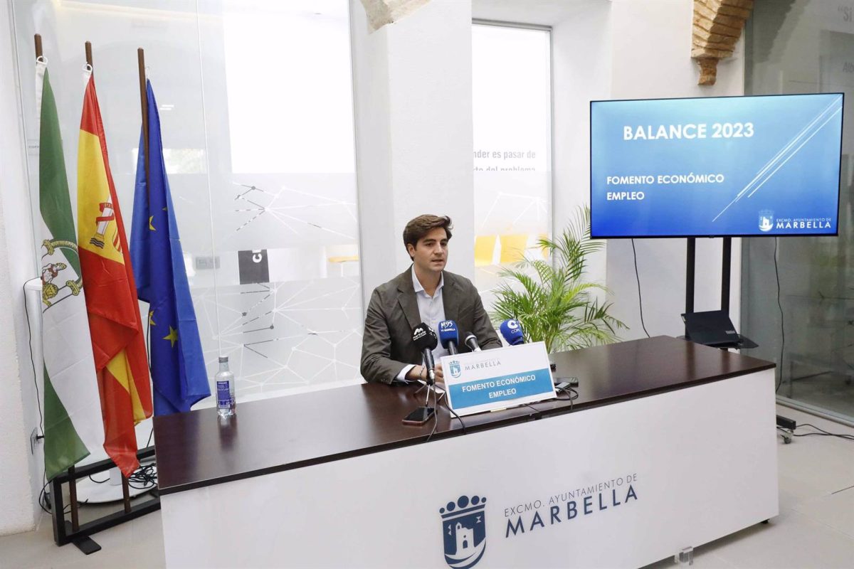 El Ayuntamiento de Marbella valora "cifras económicas récord" registradas en el municipio en 2023 - Alejandro Freijo El Ayuntamiento de Marbella valora "cifras económicas récord" registradas en el municipio en 2023 - Alejandro Freijo