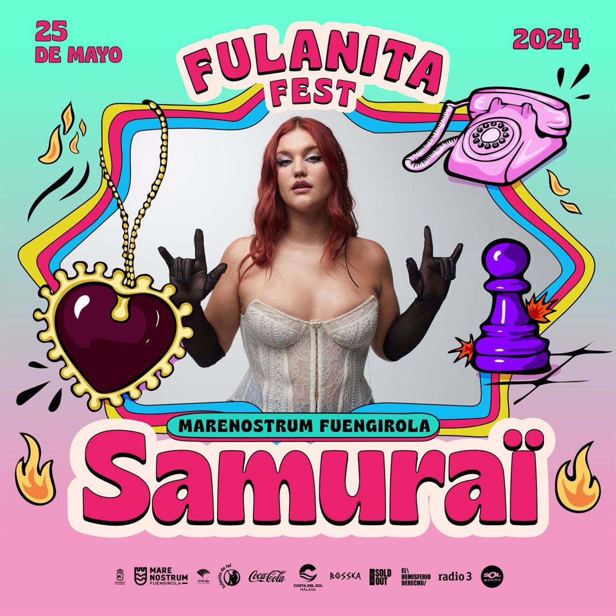 Vuelve el Fulanita Fest a Marenostrum Fuengirola con la artista revelación Samuraï - fotonoticia 20240115173751 1920 Samuraï se suma al cartel de la tercera edición del Fulanita Fest en Marenostrum Fuengirola.