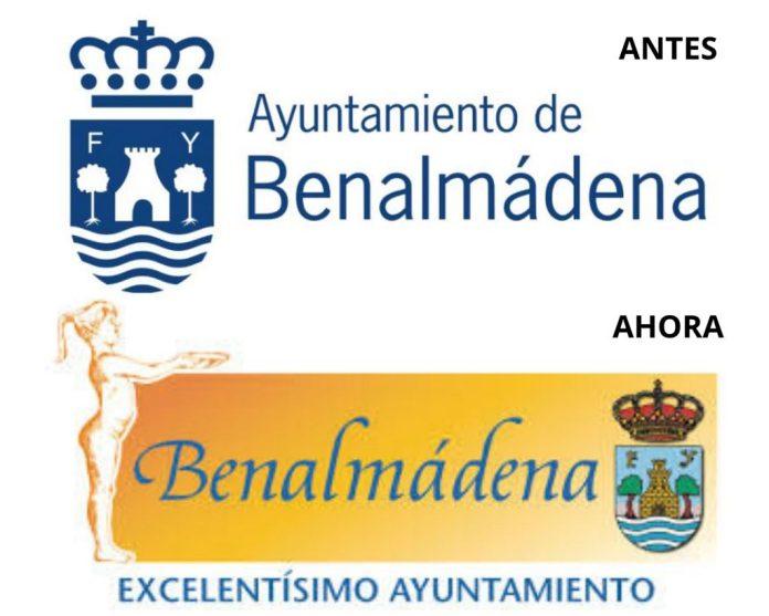 Benalmádena desmiente que el cambio de logo del Ayuntamiento cueste 150.000 euros - logo ayto benalmadena 696x557 1 El logo de antes vs el logo de ahora.