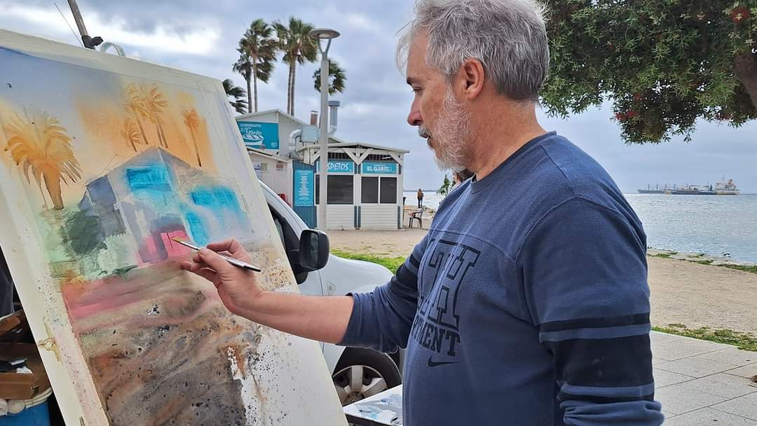 Juan Miguel Álvarez, un pintor de Marbella que prueba suerte en el Concurso de pintura al aire libre de Los Barrios - 4e950381 ebf8 4c54 8cb0 137511872ad9 Juan Miguel Álvarez, un pintor de Marbella que prueba suerte en el Concurso de pintura al aire libre de Los Barrios - 4e950381 ebf8 4c54 8cb0 137511872ad9